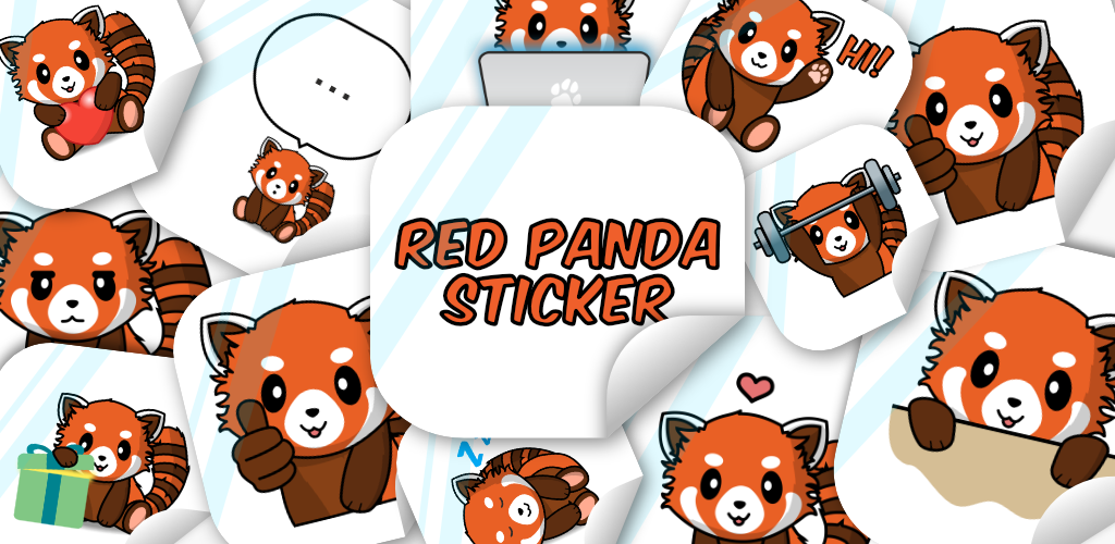 img1629271743 red panda stickers get it now